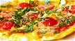 Vaječná omeleta s rajčátky, parmazánem a chia semínky